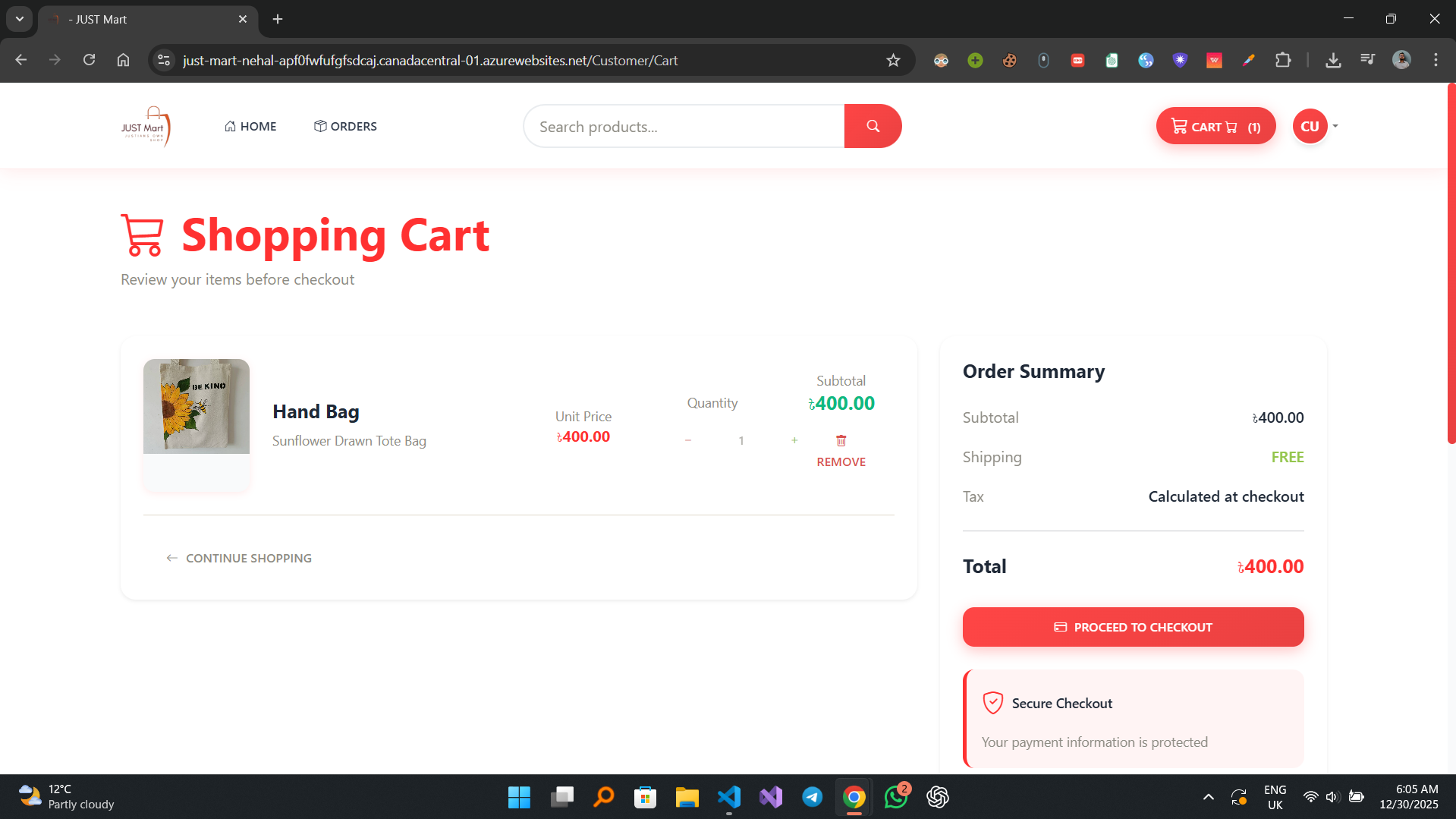 JUST Mart Screenshot 3